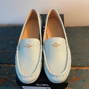Marley Coach driving loafers - light blue (sea mist)